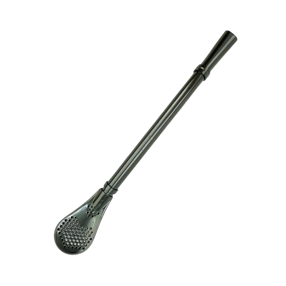 Yerba Mate Bombilla Spoon Musta