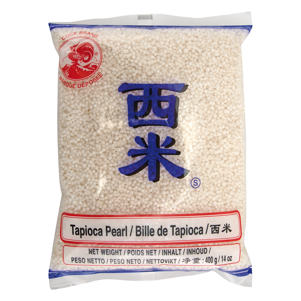 Tapioca Pearls (Tapiokahelmet) Cock Brand 400g