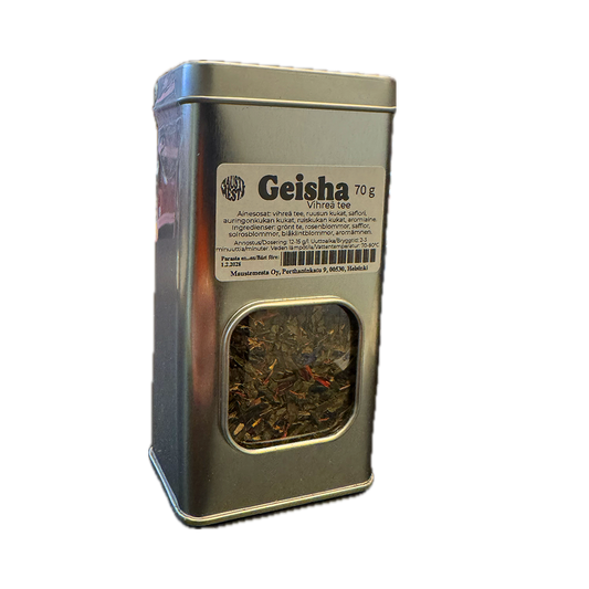 Geisha Vihreä tee 70g peltipurkki