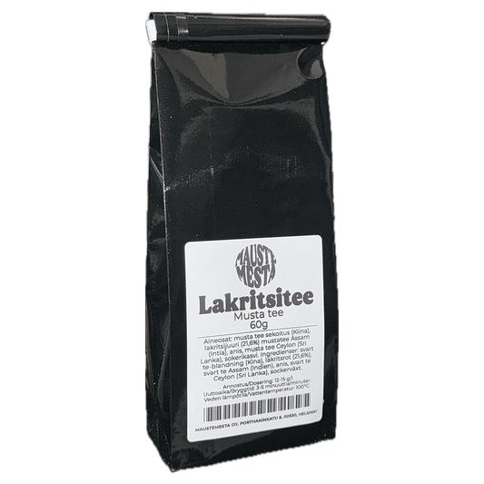 Lakritsitee Musta tee 60g