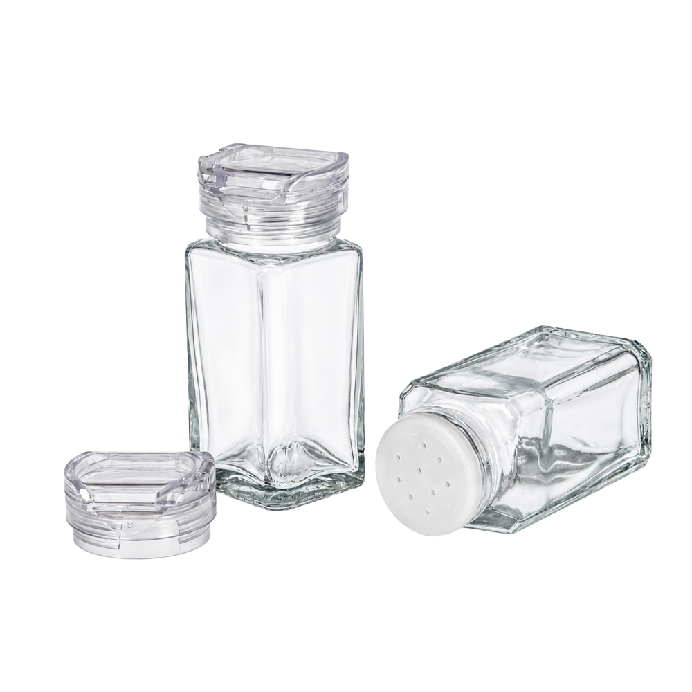Maustepurkki Lasinen Sirottimella 100ml