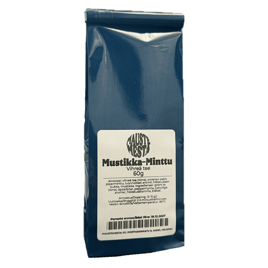 Mustikka-Minttu Vihreä tee 60g