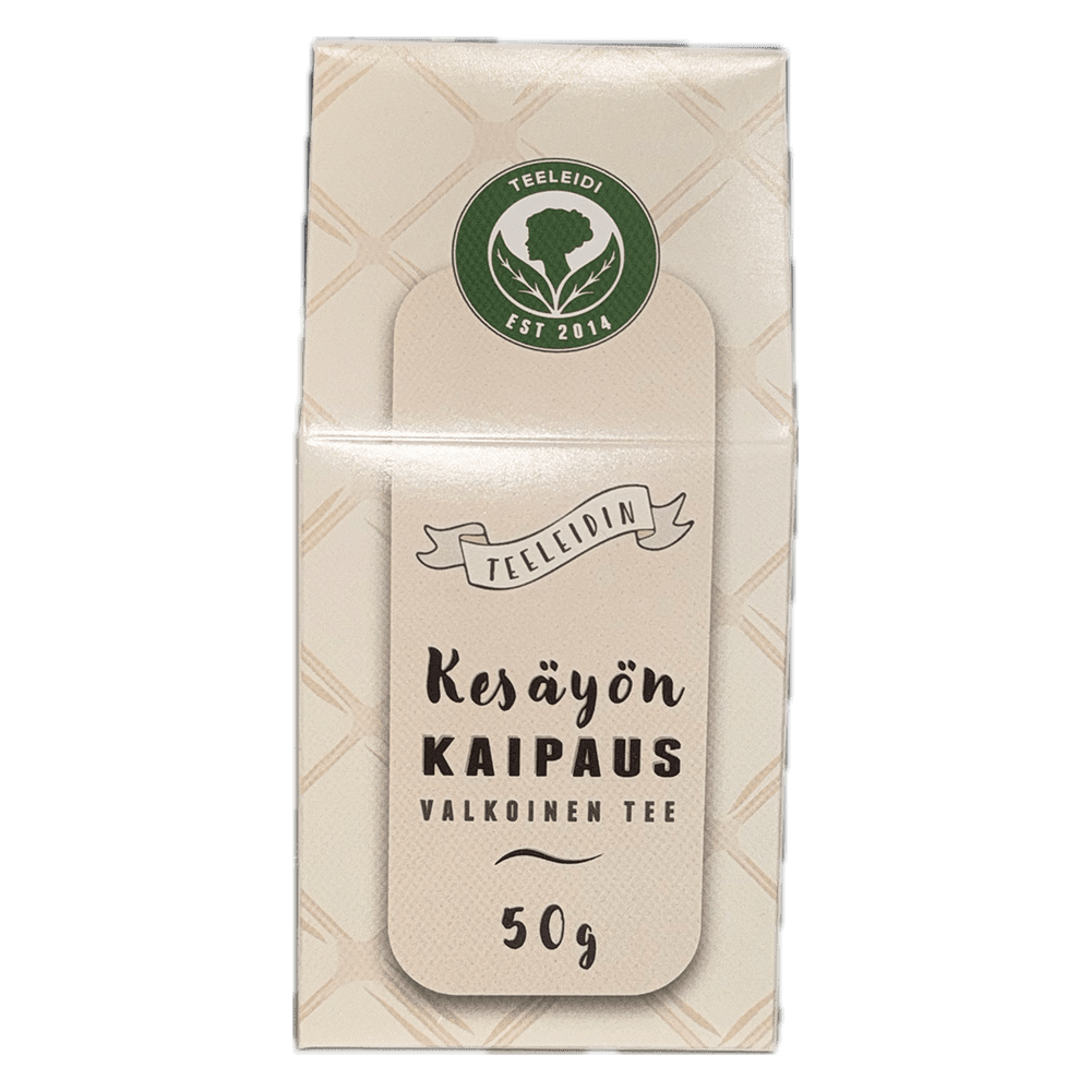 Teeleidi Kesäyön Kaipaus Valkoinen tee 50g
