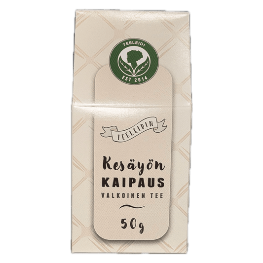 Teeleidi Kesäyön Kaipaus Valkoinen tee 50g