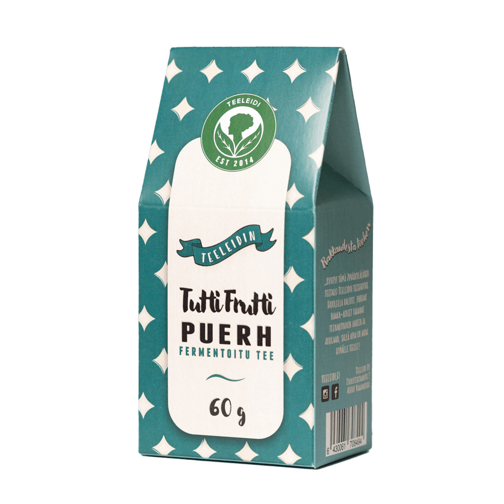 Teeleidi Tutti Frutti Puerh tee 60g
