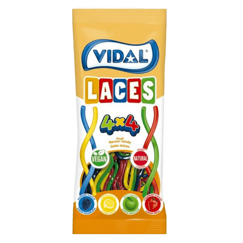 Vidal Rainbow Laces - Maustemesta