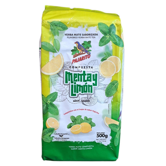 Pajarito Menta Lemon Yerba Mate 500g