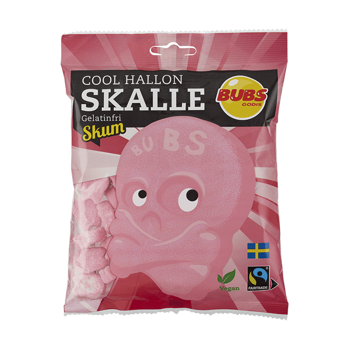 BUBS Cool Hallonskalle Skum - Maustemesta