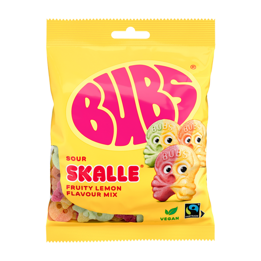 BUBS Fruity Lemon Mix SKALLE 90g