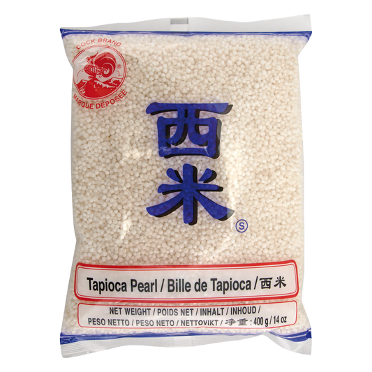 Tapioca Pearls (Tapiokahelmet) Cock Brand 400g