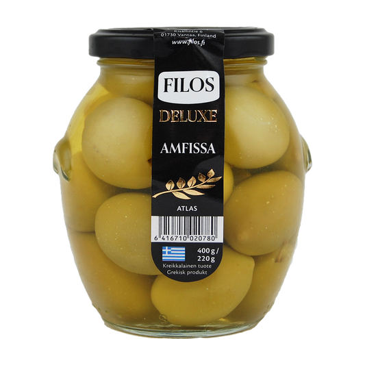 Filos Deluxe vihreä oliivi Amfissa 400/220g atlas