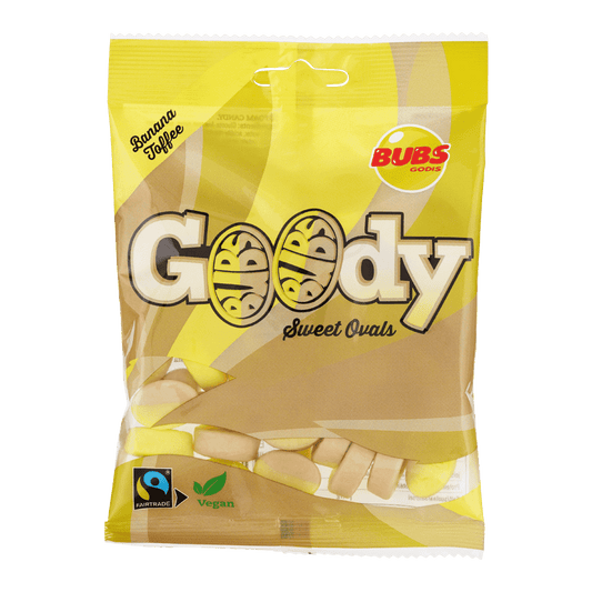 BUBS Goody Banaani/Toffee Ovaalit - Maustemesta
