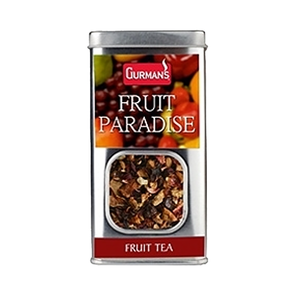 Gurmans Fruit Paradise Hedelmätee 60g peltipurkki
