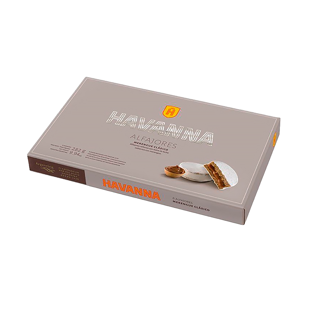Havanna Alfajores Merengue Clasico 282g