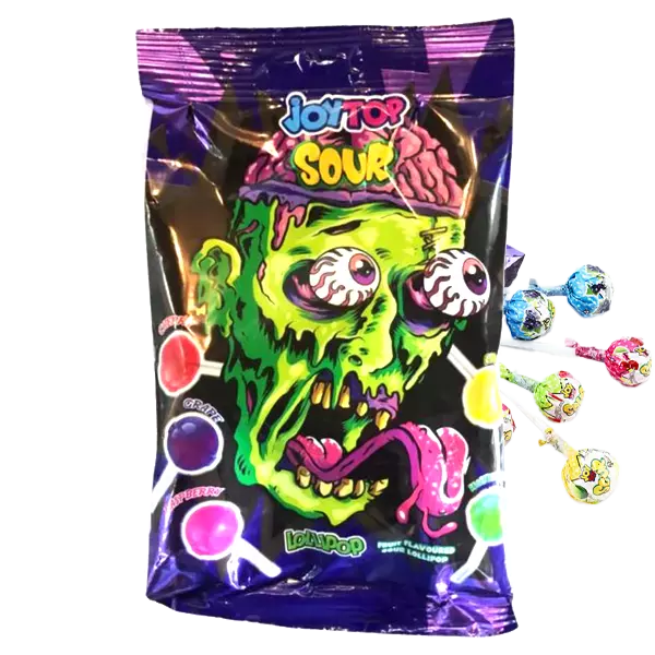 JoyTop Sour Lollipops Monster - Maustemesta