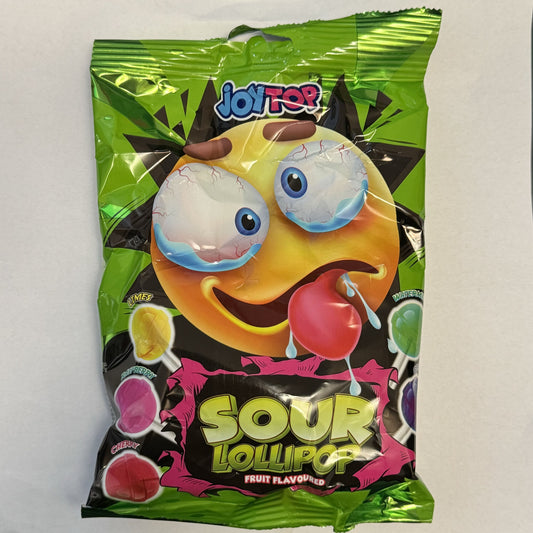 JoyTop Sour Lollipops Smiley - Maustemesta