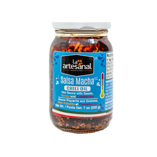 La Artesanal Hot Chili Oil with Honey & Cranberries 200g