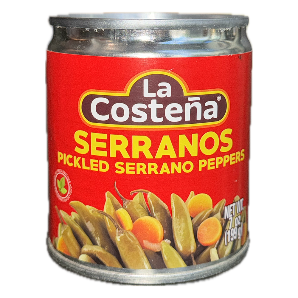 La Costena Pickled Serrano Peppers - Maustemesta
