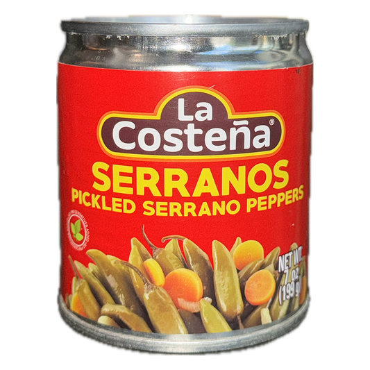 La Costena Pickled Serrano Peppers - Maustemesta