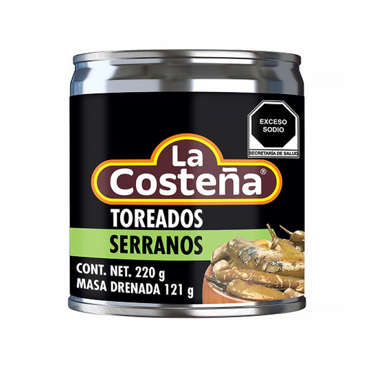 La Costena Toreados Serranos 220g