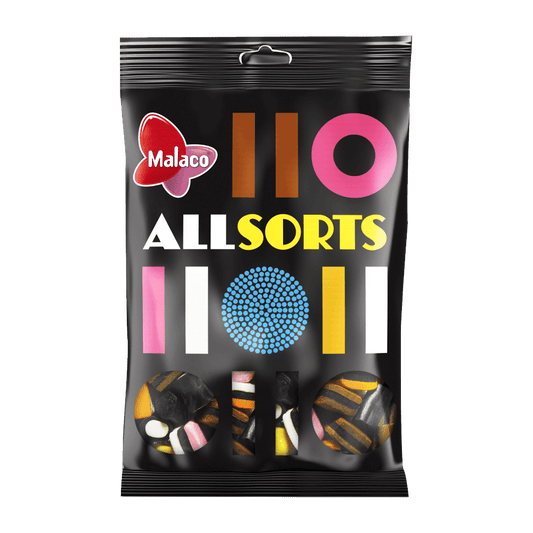 Malaco Allsorts - Maustemesta