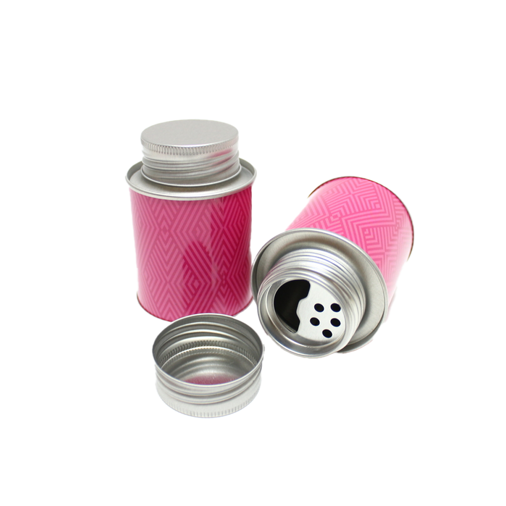 Maustepurkki Metalli Pinkki