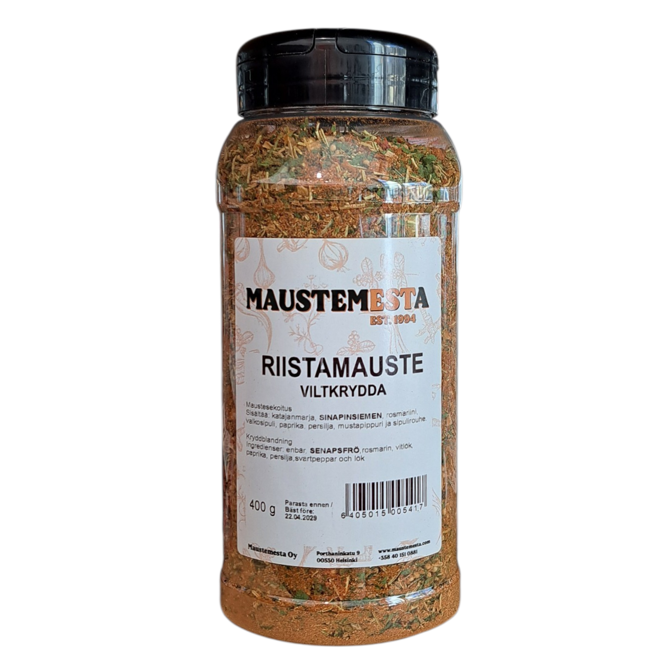 Riistamauste rouhittu 400g