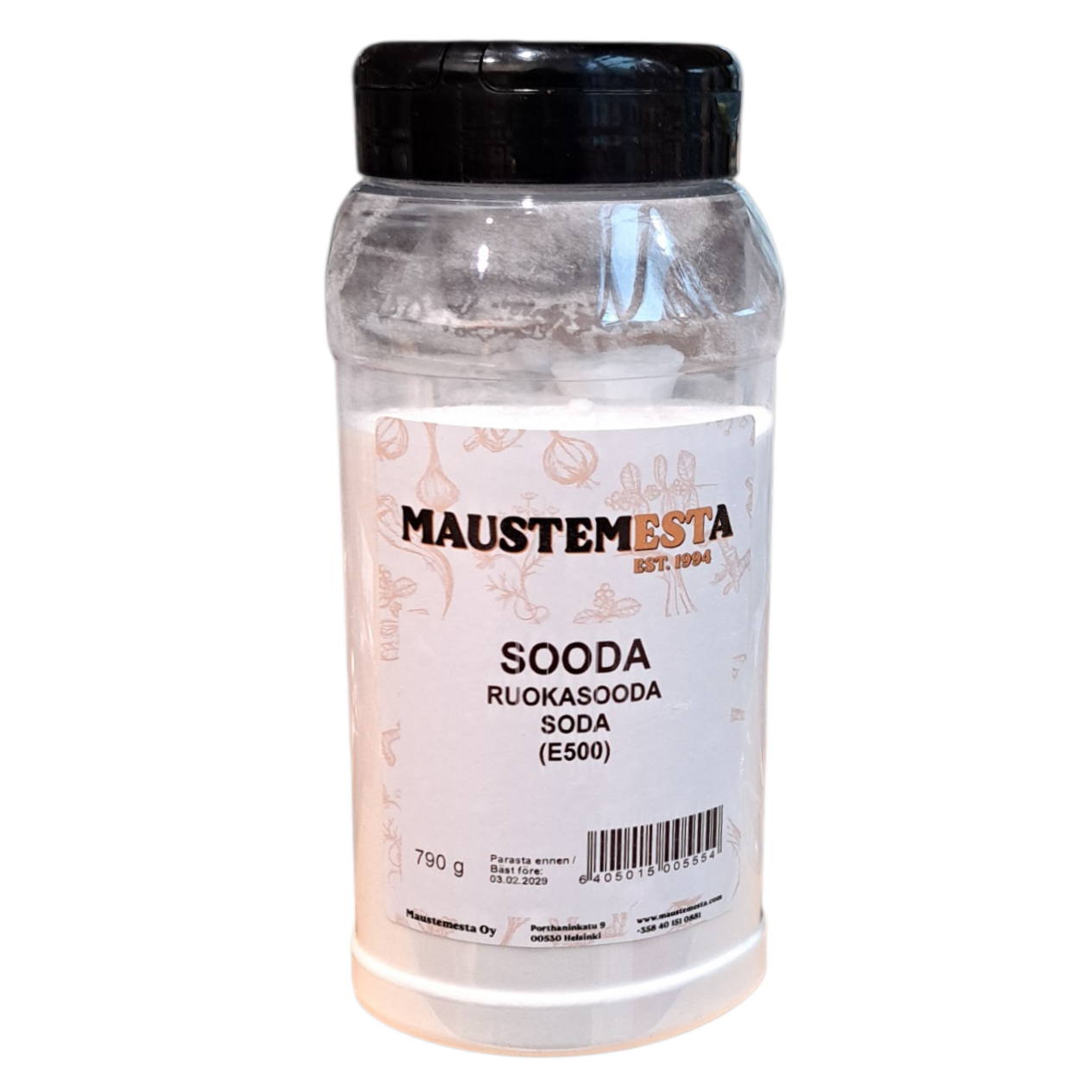 Sooda (Ruokasooda) purkki 790g