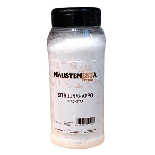 Sitruunahappo purkki 750g