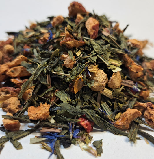 Mansikka vihreä tee 50g