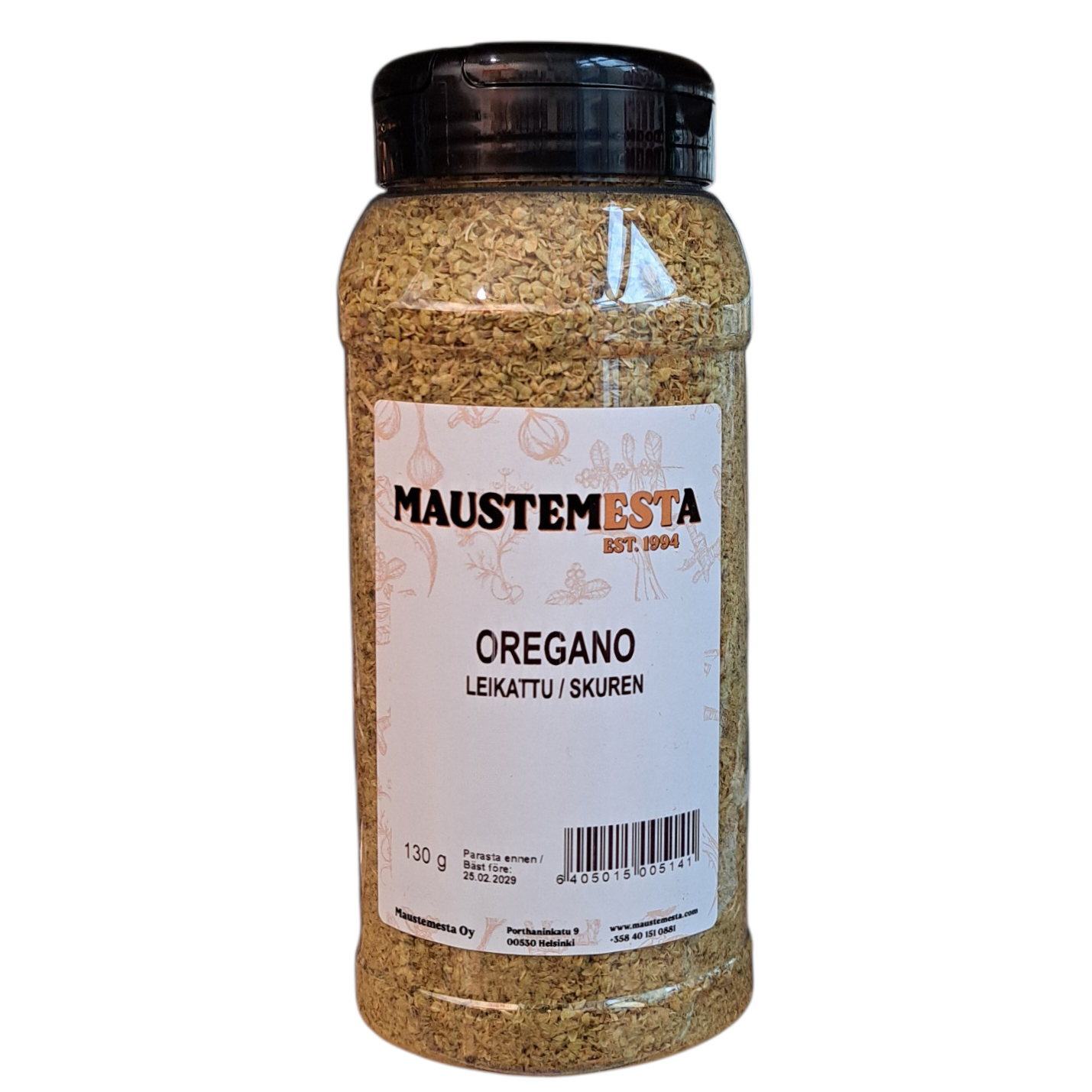 Oregano purkki 130g