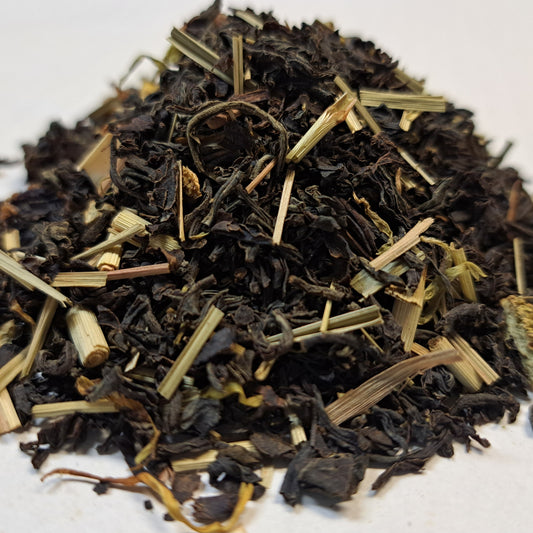 Appelsiini-Rommi-Kinuski Musta tee 50g
