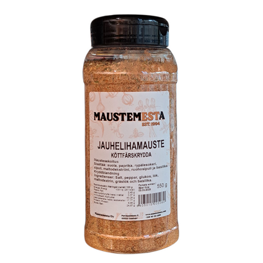 Jauhelihamauste purkki 550g