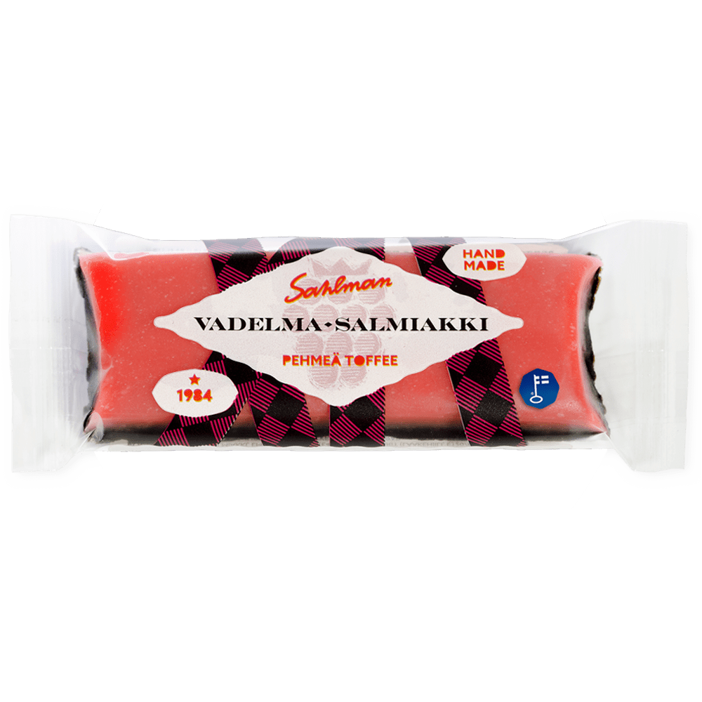 Sahlman Pehmeä Toffee Vadelma-Salmiakki - Maustemesta