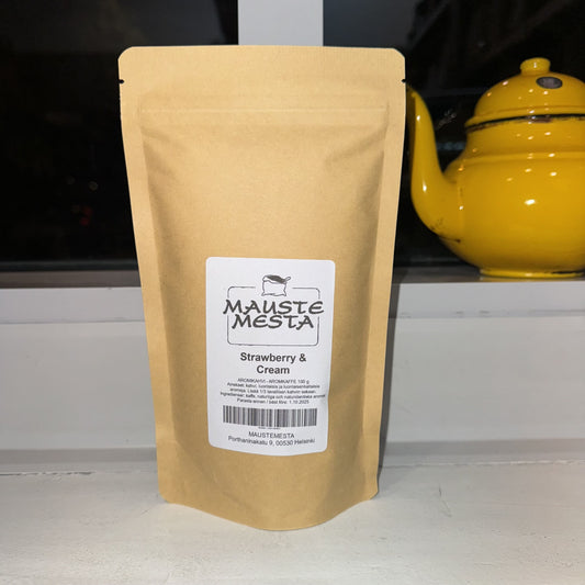 Strawberry & Cream Aromikahvi - Maustemesta