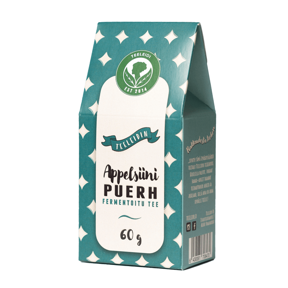 Teeleidi Appelsiini Puerh tee 60g