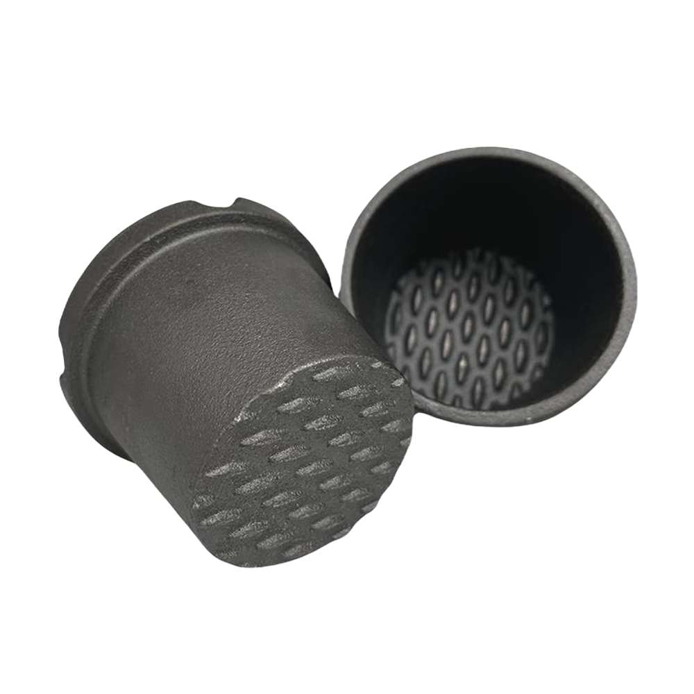 Raskas valurautainen käsimortteli säilytyslokerolla