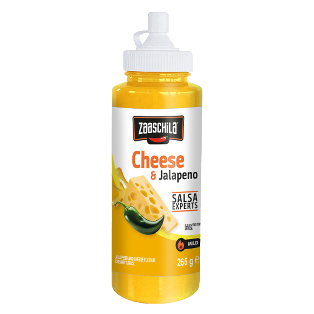Zaaschila Cheese & Jalapeno Sauce Mild 265g