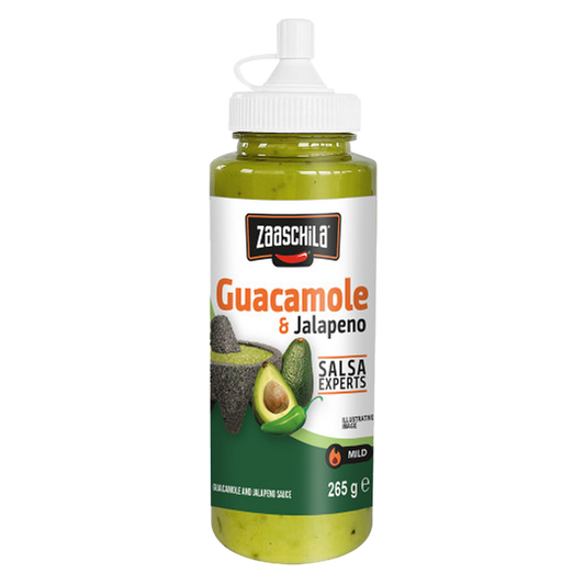 Zaaschila Guacamole & Jalapeno Sauce Mild 265g